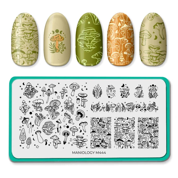Maniology Stamping Plate | Fungi Forest - M444