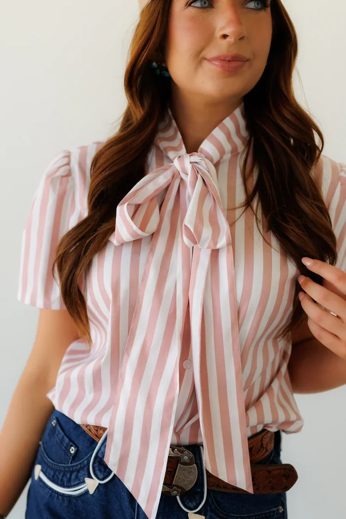 Mauve Stripe Shirt