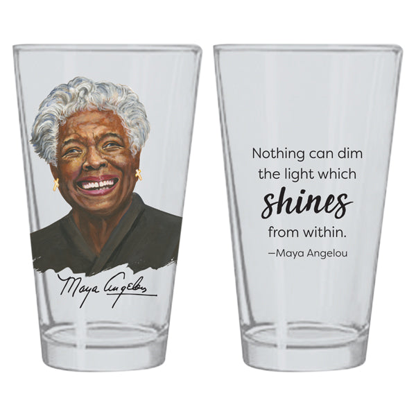 Maya Angelou Drinking Glasses