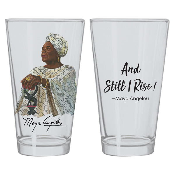 Maya Angelou Drinking Glasses