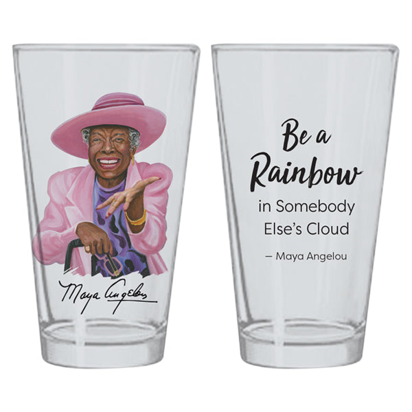 Maya Angelou Drinking Glasses