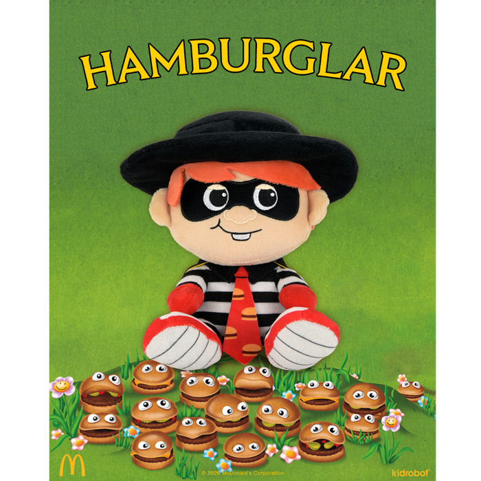 McDonald's - Hamburglar Phunny Plush - SDCC Debut - on Kidrobot.com