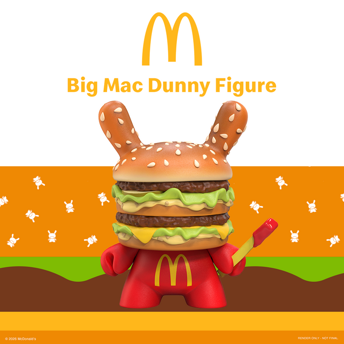 McDonald's Big Mac 8" Vinyl Dunny Art Figure on Kidrobot.com
