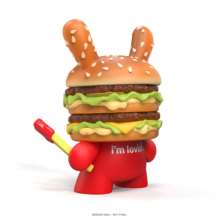 McDonald's Big Mac 8" Vinyl Dunny Art Figure on Kidrobot.com