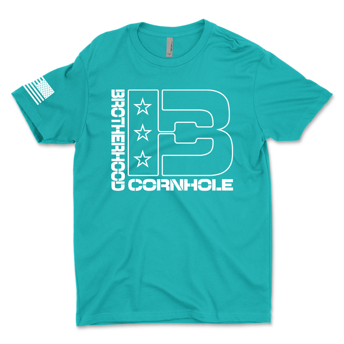 Men's BC Outline Logo T-Shirt - Brotherhood Cornhole