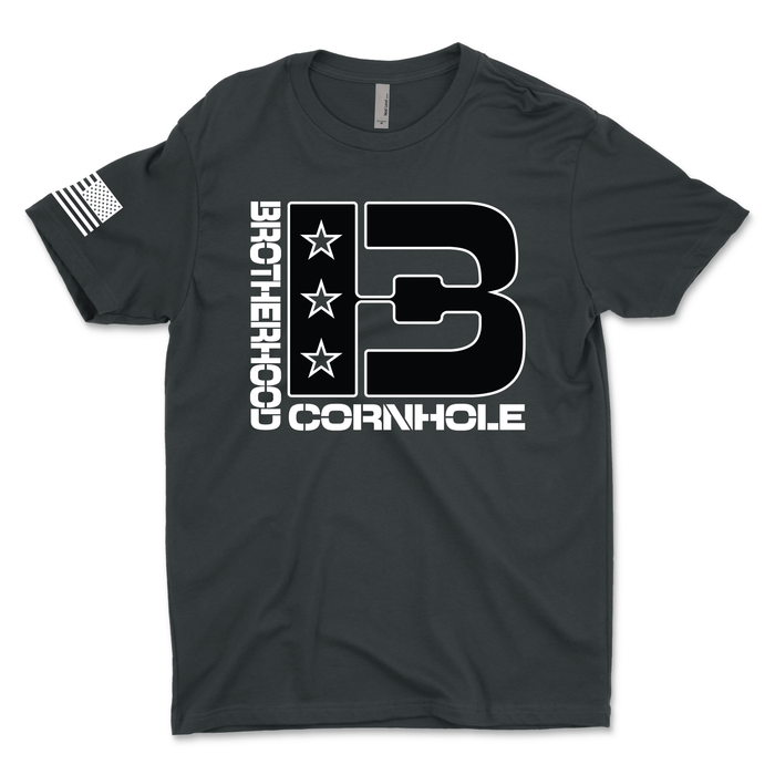 Men's BC Front Logo T-Shirt - Brotherhood Cornhole