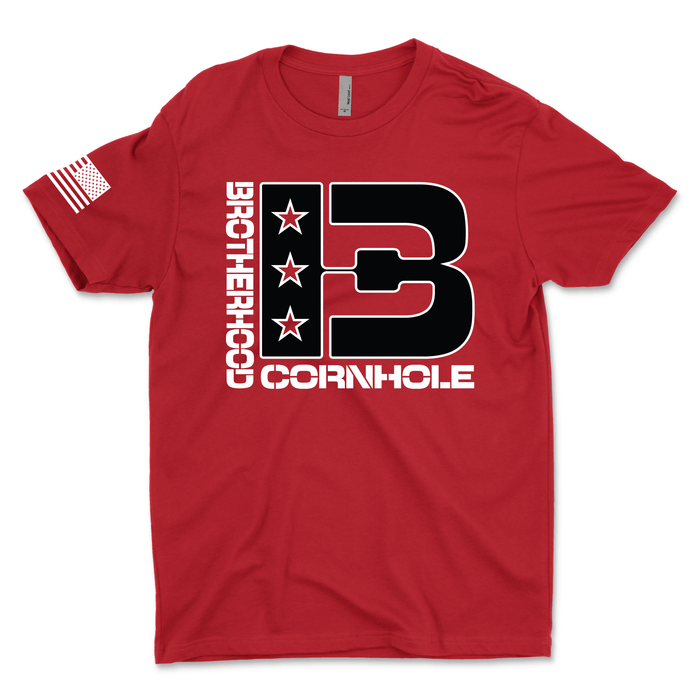 Men's BC Front Logo T-Shirt - Brotherhood Cornhole