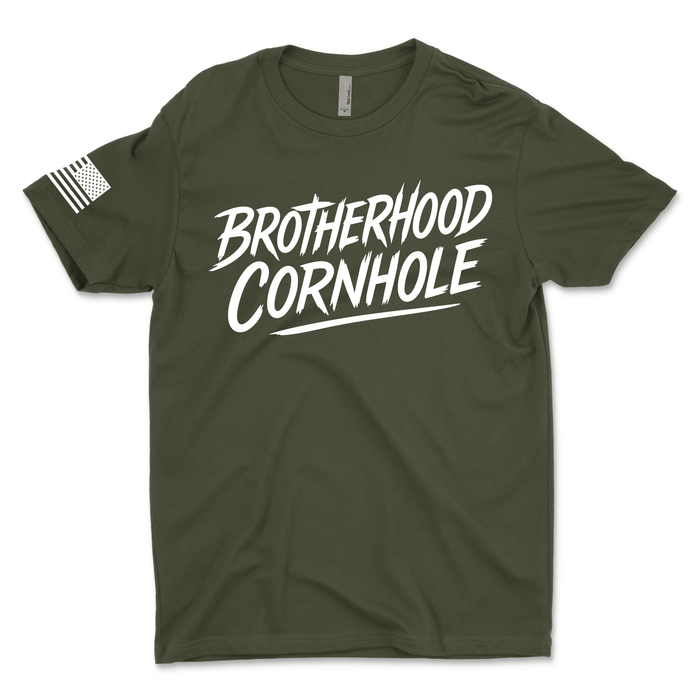 Men's Brotherhood Cornhole Ink T-Shirt - Brotherhood Cornhole