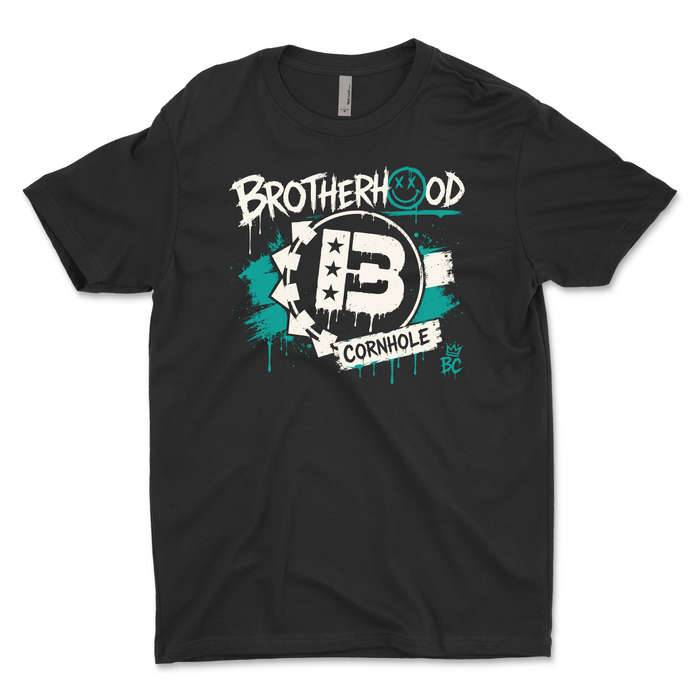 Men's Brotherhood Cornhole Punk T-Shirt