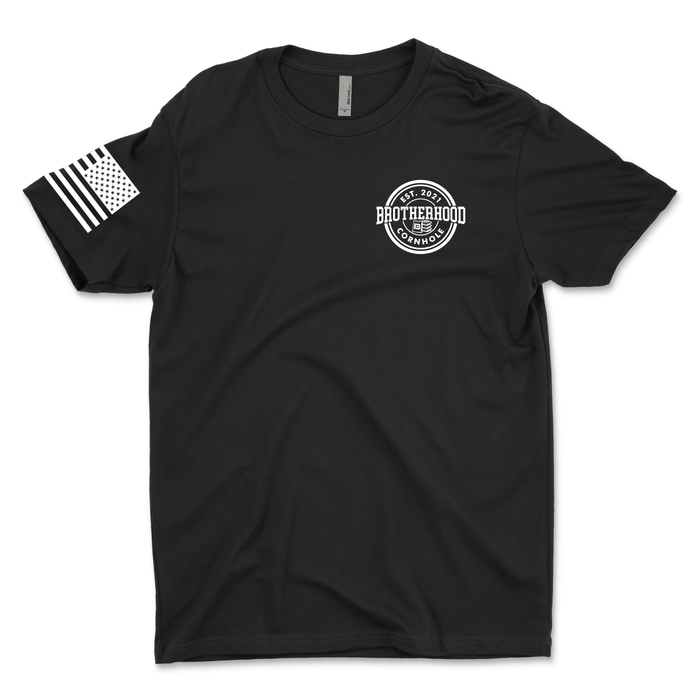 Men's College BC T-Shirt - Brotherhood Cornhole