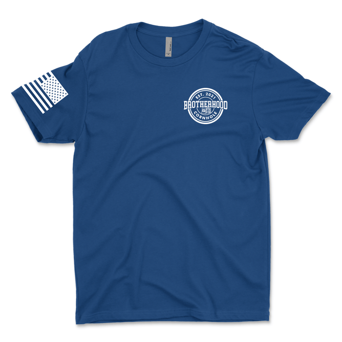 Men's College BC T-Shirt - Brotherhood Cornhole