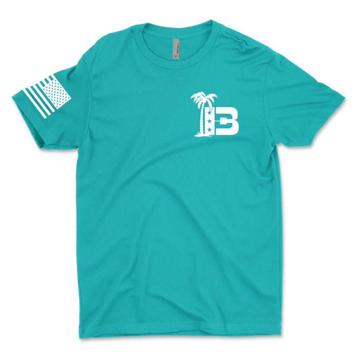 Men's Summer Beach BC T-Shirt - Brotherhood Cornhole
