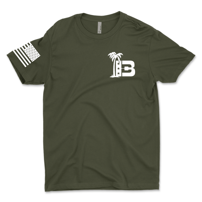 Men's Summer Beach BC T-Shirt - Brotherhood Cornhole