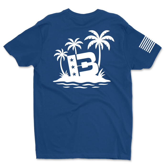 Men's Summer Beach BC T-Shirt - Brotherhood Cornhole