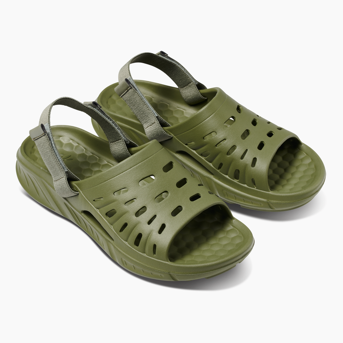 Adult Olive Trekking Slide#color_olive