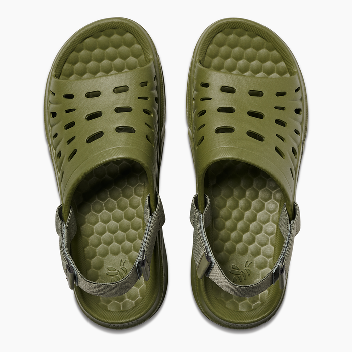 Adult Olive Trekking Slide#color_olive