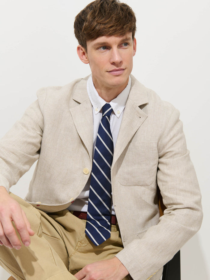 Mercer Jacket in Linen - Flax