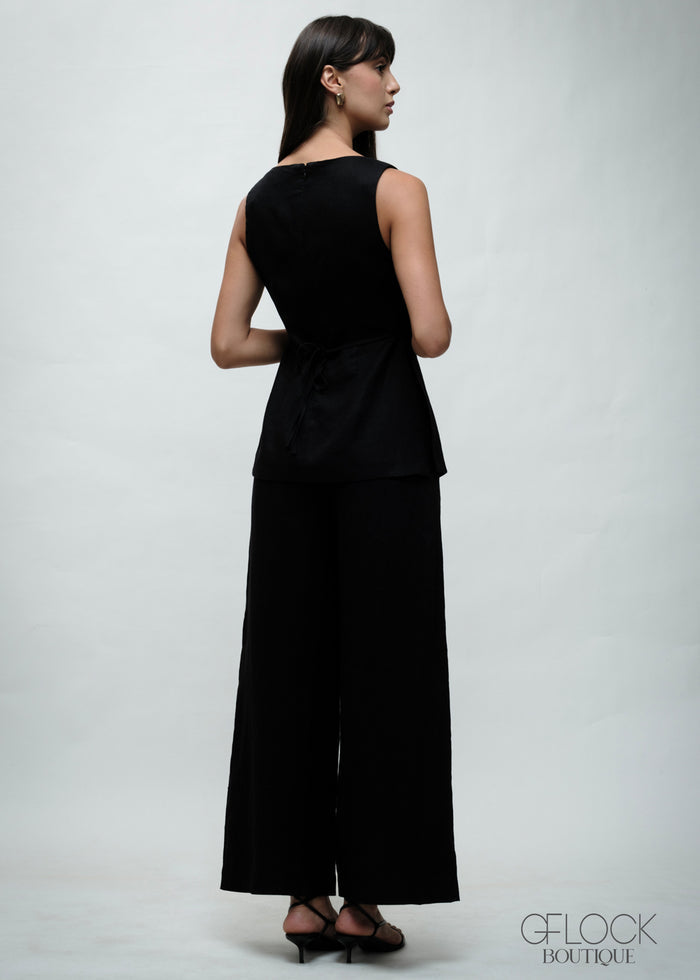 Mid Waist Cropped Pants - 030426