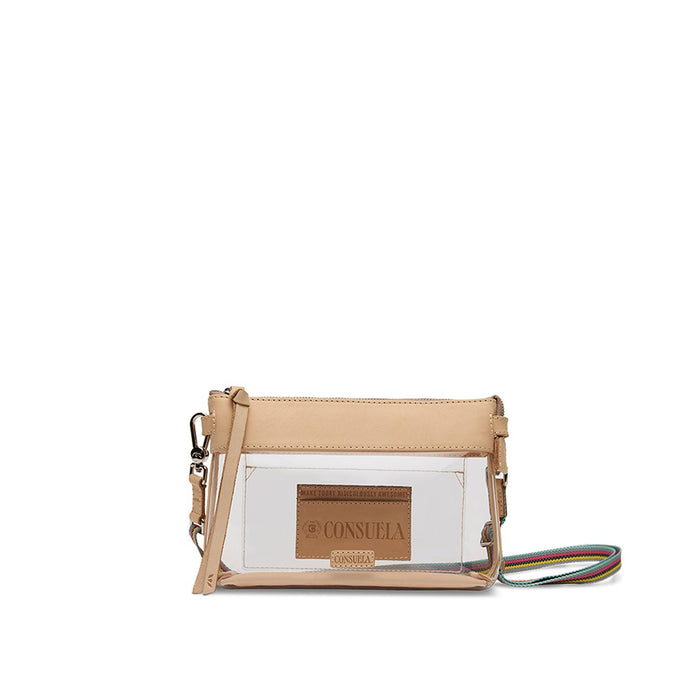 Midtown Crossbody, Clear Diego