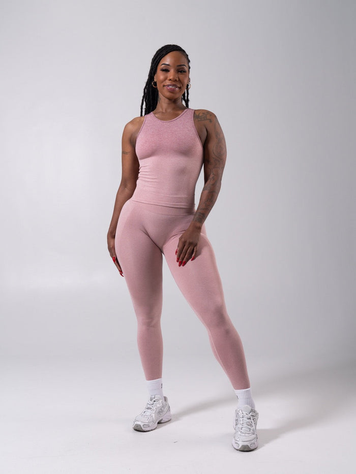 Miracle Seamless Hip Rise Legging - Heather Rose Water
