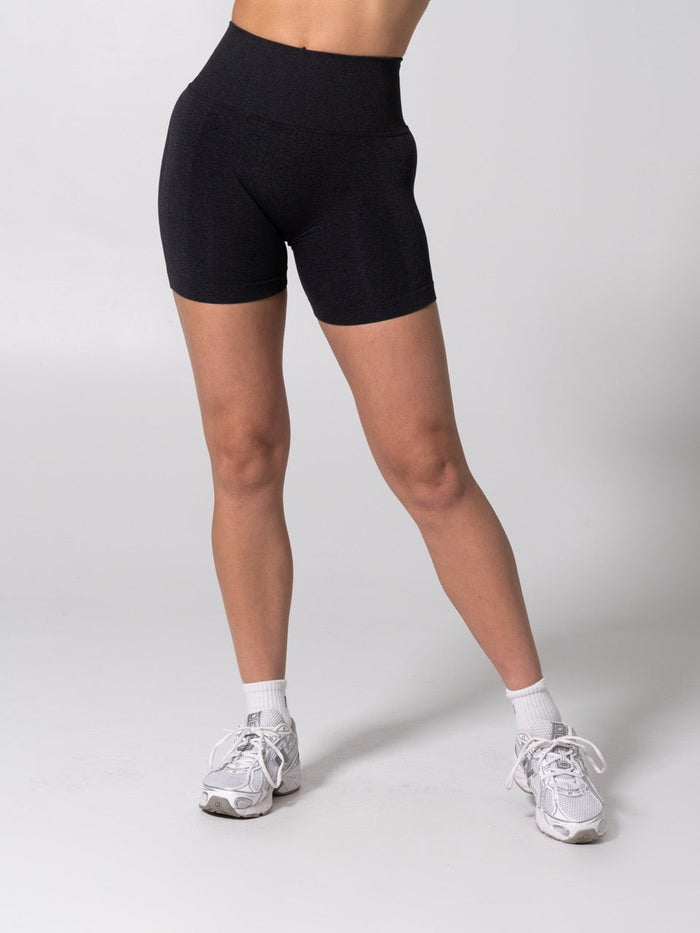 Miracle Seamless Short 4.5" - Heather Charcoal