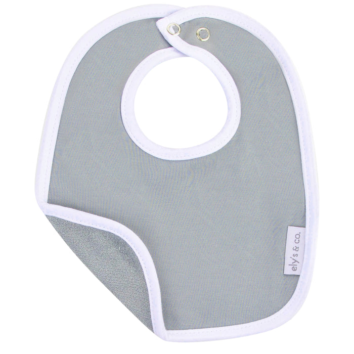 Misty Blue Jersey Terry Bib Reverse