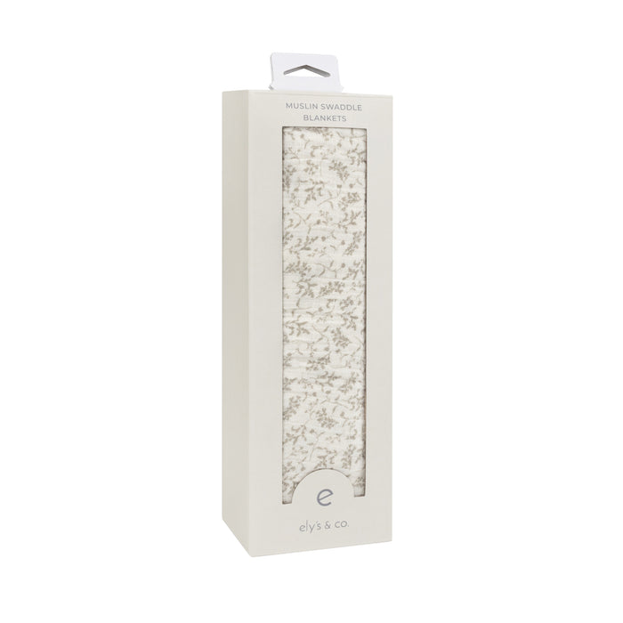 Modal French Terry Vine Collection - Muslin Swaddle