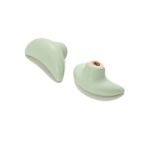Modern Ceramic Green- Moon Drawer Handle, Cartoon Style image 0