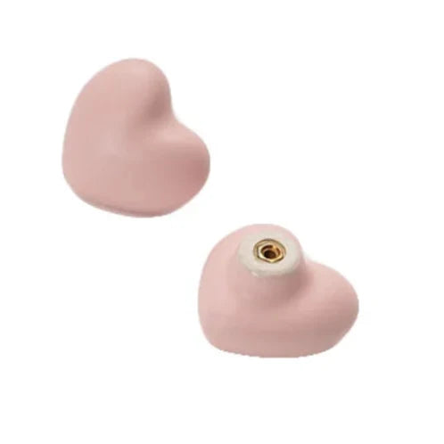 Modern Ceramic- Heart Drawer Handle, Cartoon Style