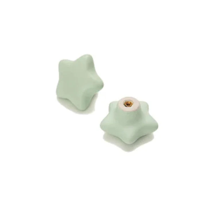 Modern Ceramic- Star Drawer Handle, Cartoon Style