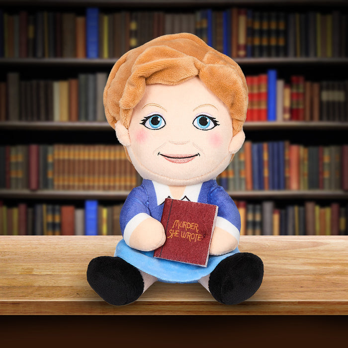 Jessica Fletcher plush toy from Murder, She Wrote, soft and cuddly Phunny plush featuring detailed character design.