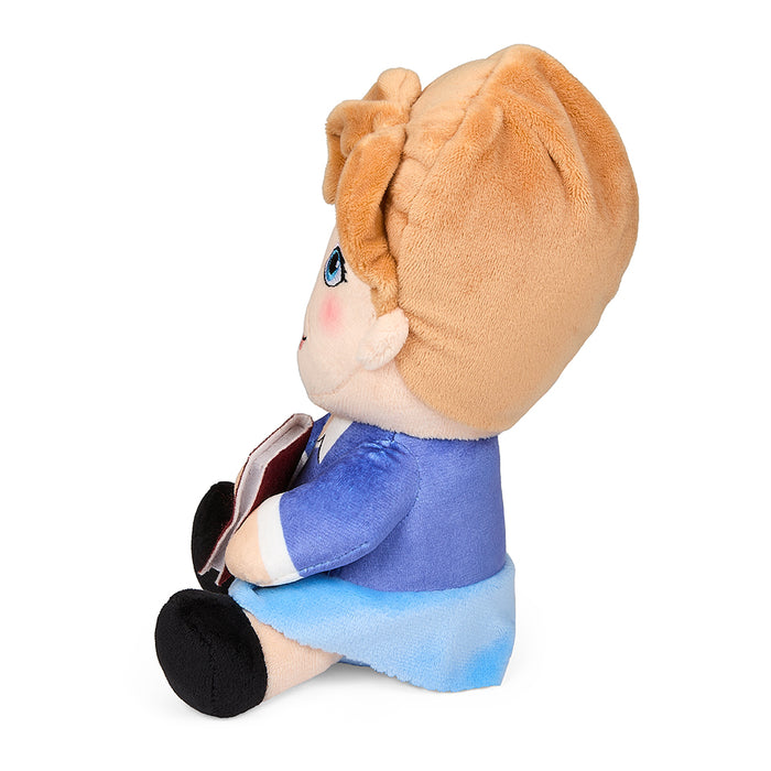 Jessica Fletcher plush toy from Murder, She Wrote featuring soft fabric and detailed character design, perfect for fans and collectors.
