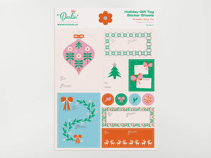 My Darlin': Holiday Gift Tag Stickers