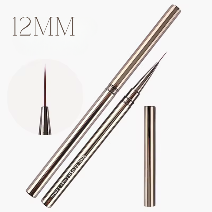 Nail Art Brush | 12mm Liner with Cap
