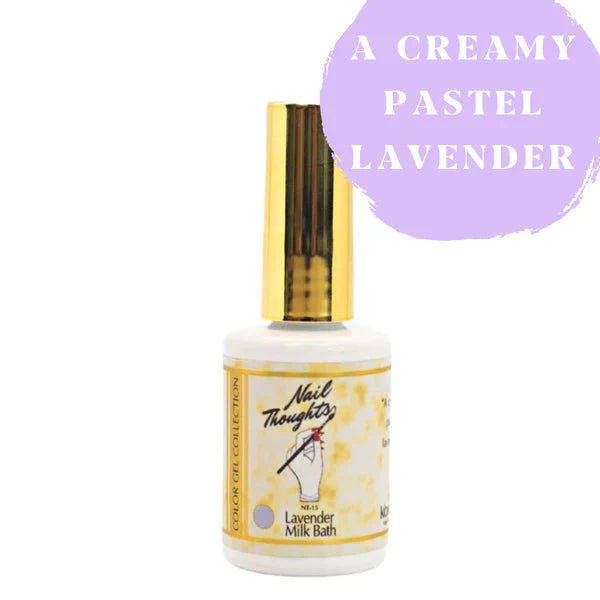 Nail Thoughts Color Gel | NT-15 Lavender Milk Bath