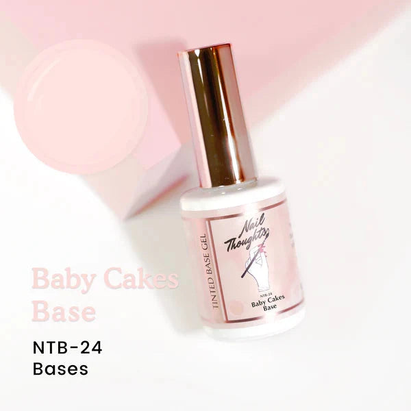 Nail Thoughts Tinted Base Gel | NTB-24 Baby Cakes