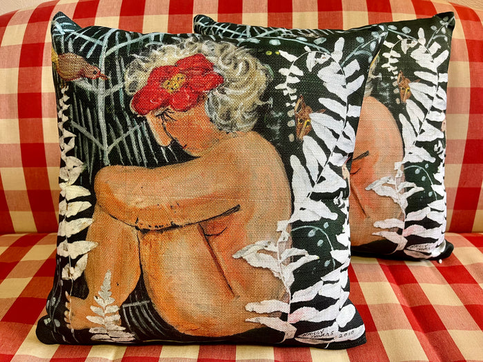 NANCY THOMAS PILLOWS - Babe in Woods