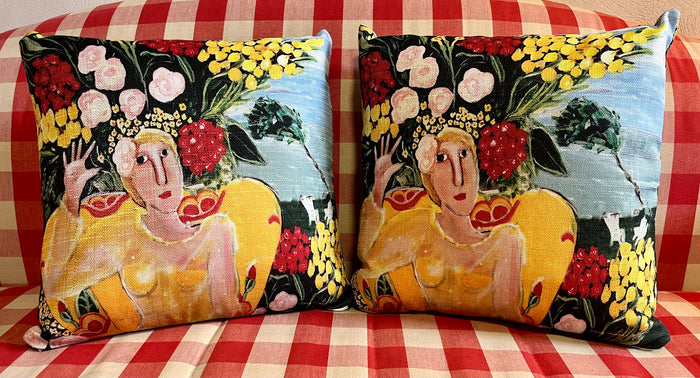 NANCY THOMAS PILLOWS - Island Club
