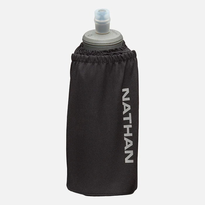 18 oz insulated / Black Reflective Silver