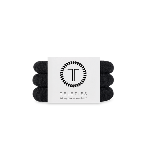 Nylon Hair Ties | Small | Jet Black