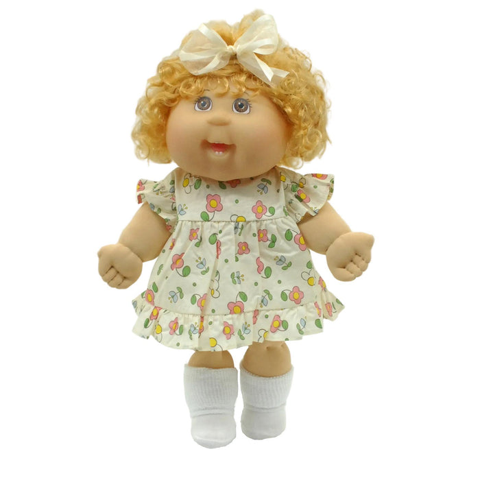 OAA462311 Cream Flowers Dress w/Bloomers