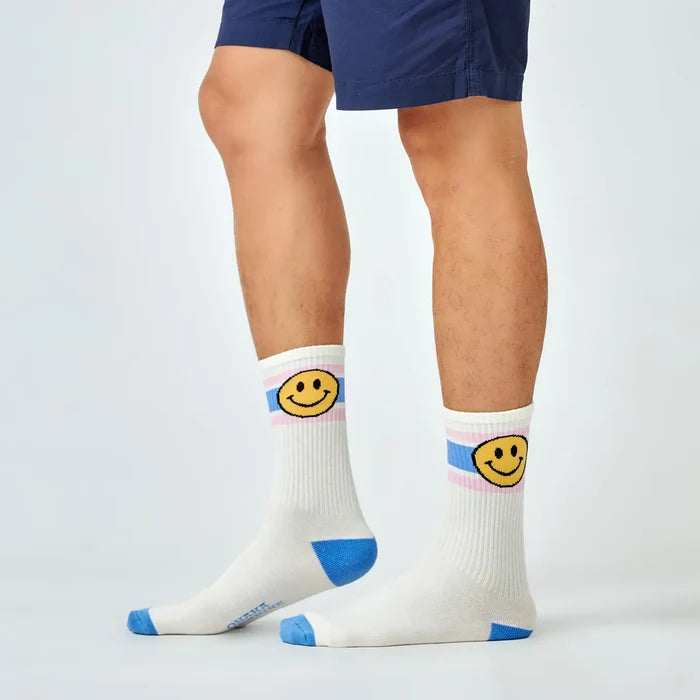 Happy Go Lucky Smiley (White - S/M)