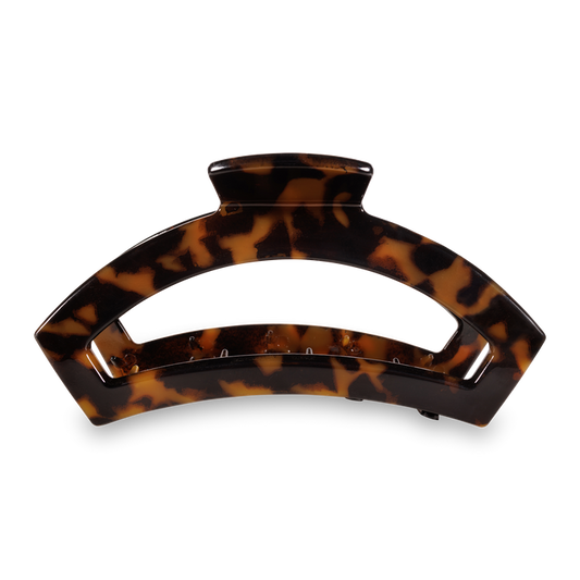 Open Hair Clip | Large |  Tortoise