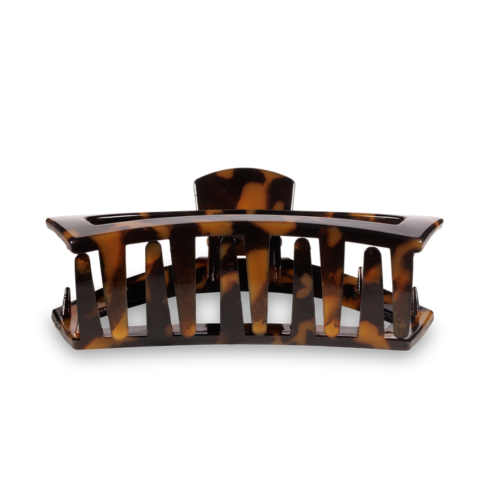 Open Hair Clip | Large |  Tortoise