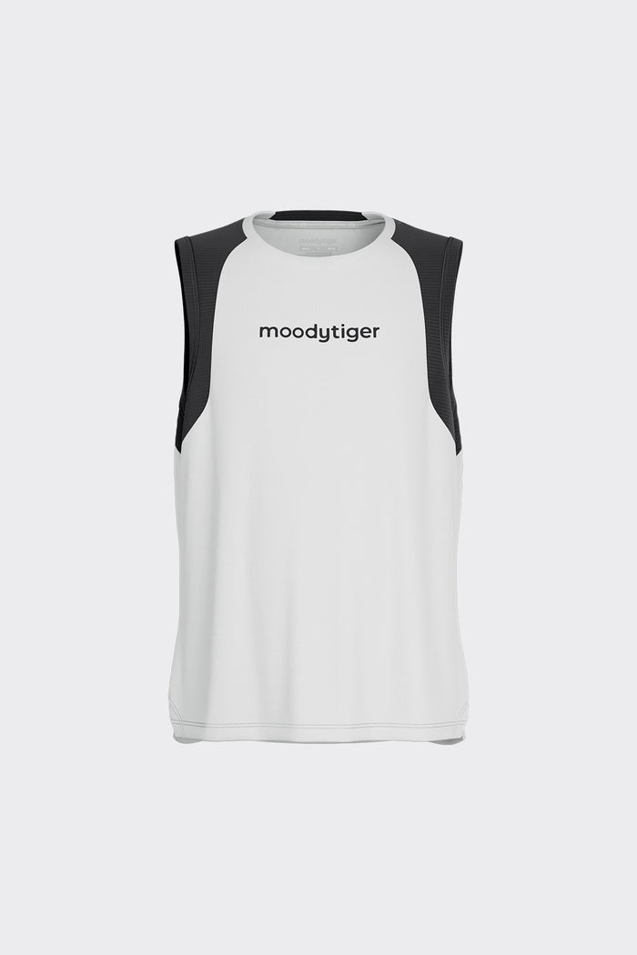 Orbit Tennis Tank **Charcoal Black**