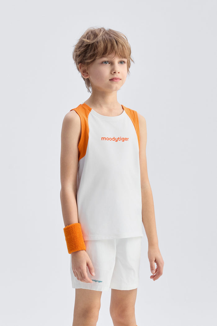 Orbit Tennis Tank **Warm Orange**