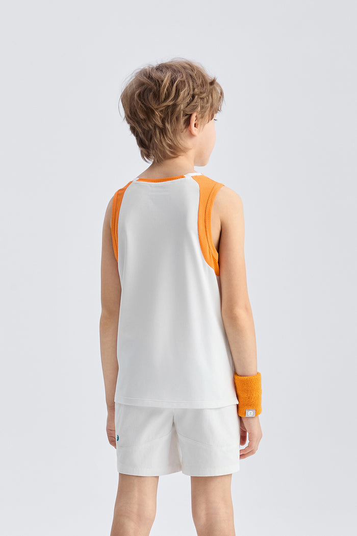 Orbit Tennis Tank **Warm Orange**