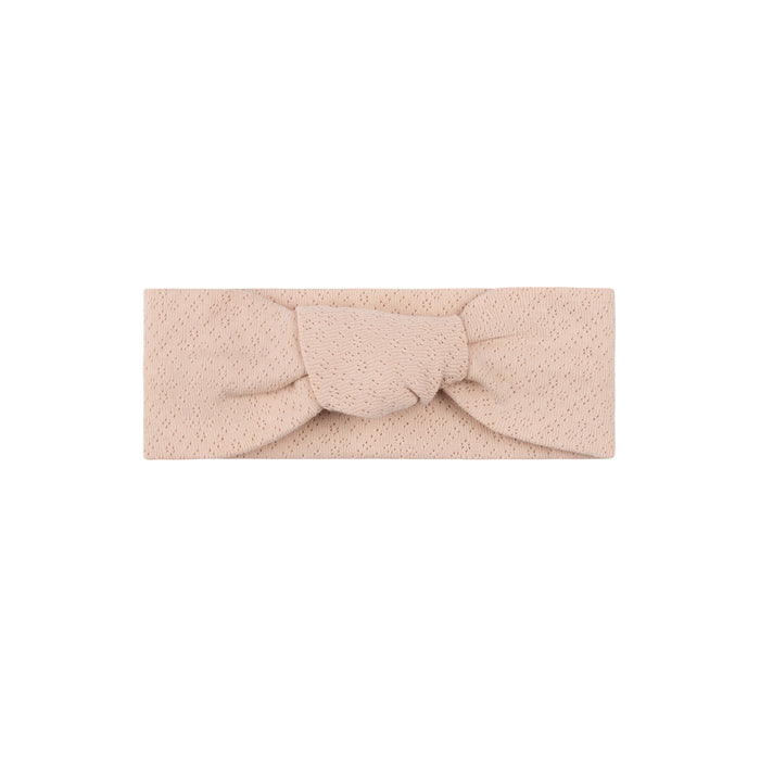 Organic Cotton Amore Pointelle Collection - Knot Headband