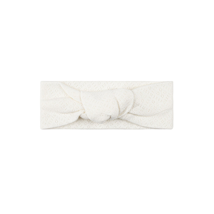 Organic Cotton Amore Pointelle Collection - Knot Headband
