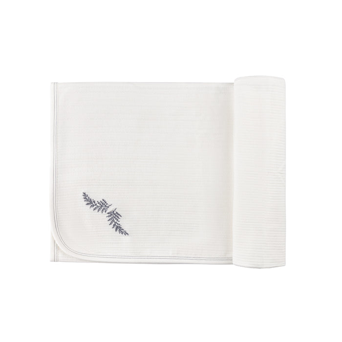 Organic Cotton Embroidered Collar Collection - Blanket
